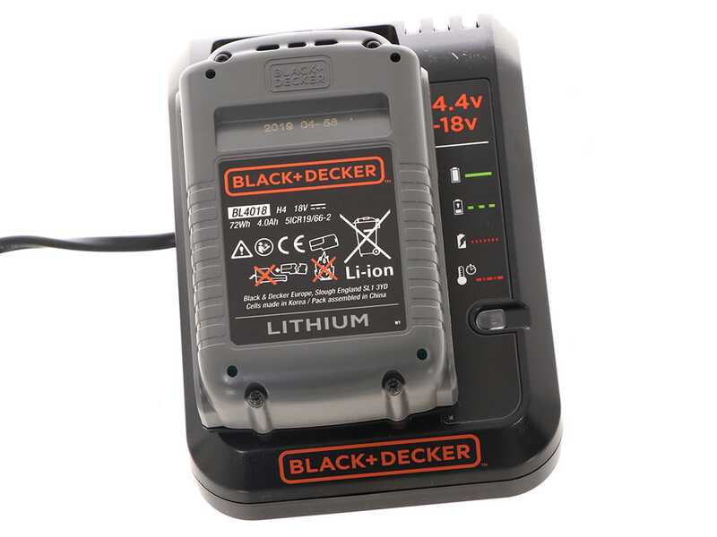 Black &amp; Decker STC1840EPC-QW - Rasentrimmer - Motorsense mit Lithium-Batterie 18V 4Ah + Gratis 18-V-Akku 2 Ah
