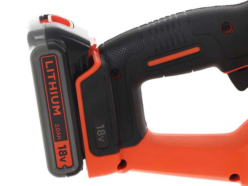 Akku Heckenschere Black &amp; Decker GTC18502PC-QW 18V - Akku 2 Ah - Schwert 50 cm