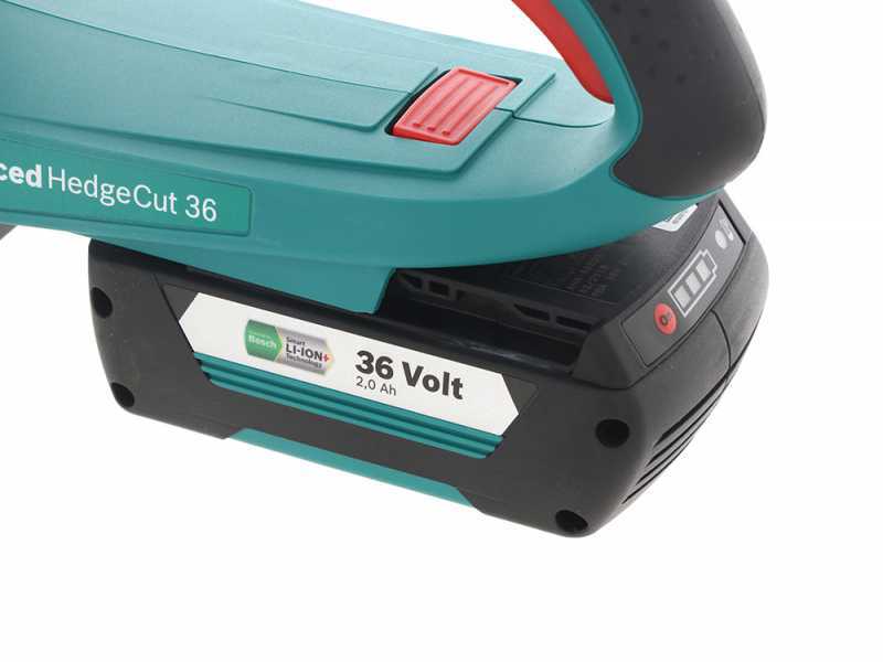 Heckenschere mit Lithium-Batterie BOSCH AdvancedHedgeCut 36 - Schwert 54 cm - 36V 2 Ah