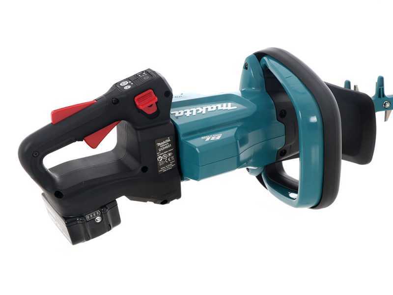Akku Heckenschere Makita DUH601 - Schwert 60 cm - Akku und Ladeger&auml;t im Lieferumfang
