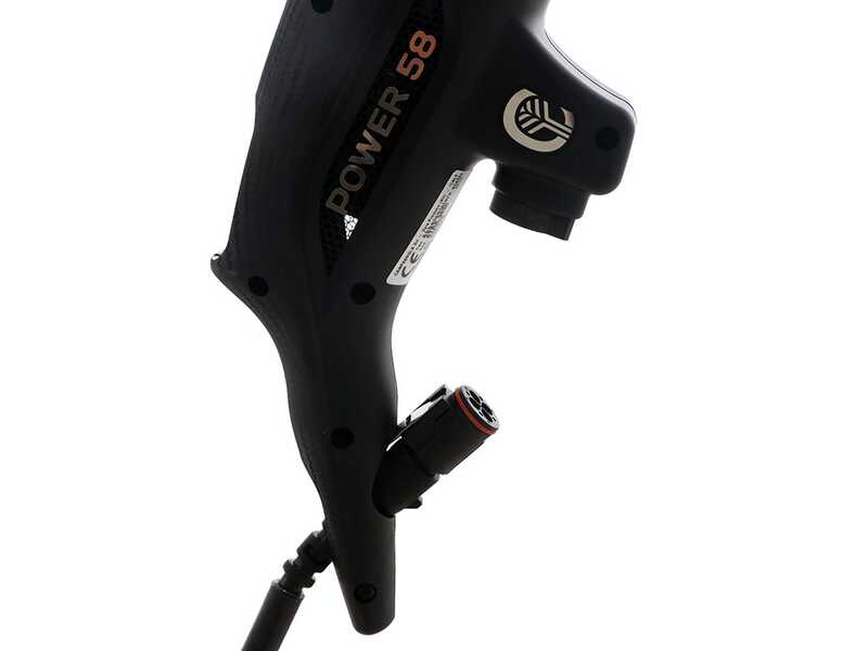 Batteriebetriebener elektrischer Olivenr&uuml;ttler Campagnola Nuovo Holly 58V 150-220 cm - Schaft aus Aluminium