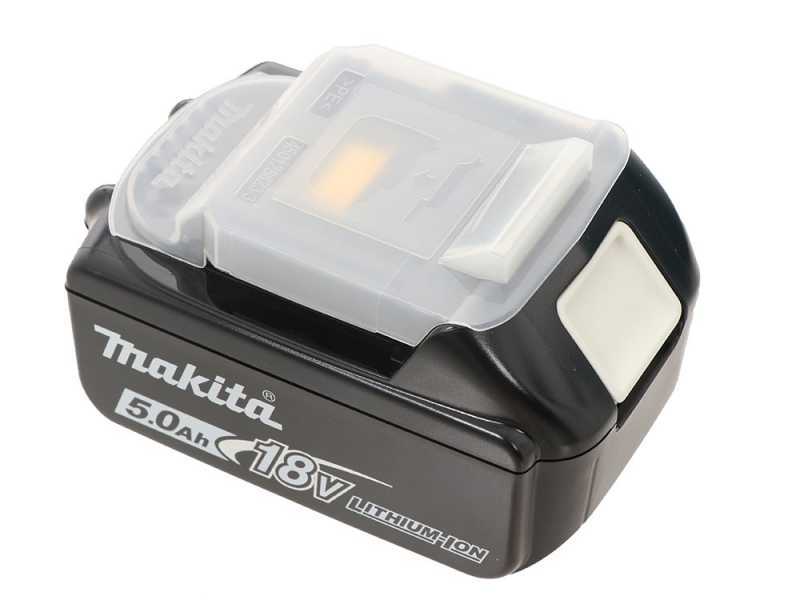 Makita DCU180 - Batteriebetriebene Motorschubkarre auf R&auml;dern - mit Rohrrahmen - Akku 5Ah/18V(2x18v)