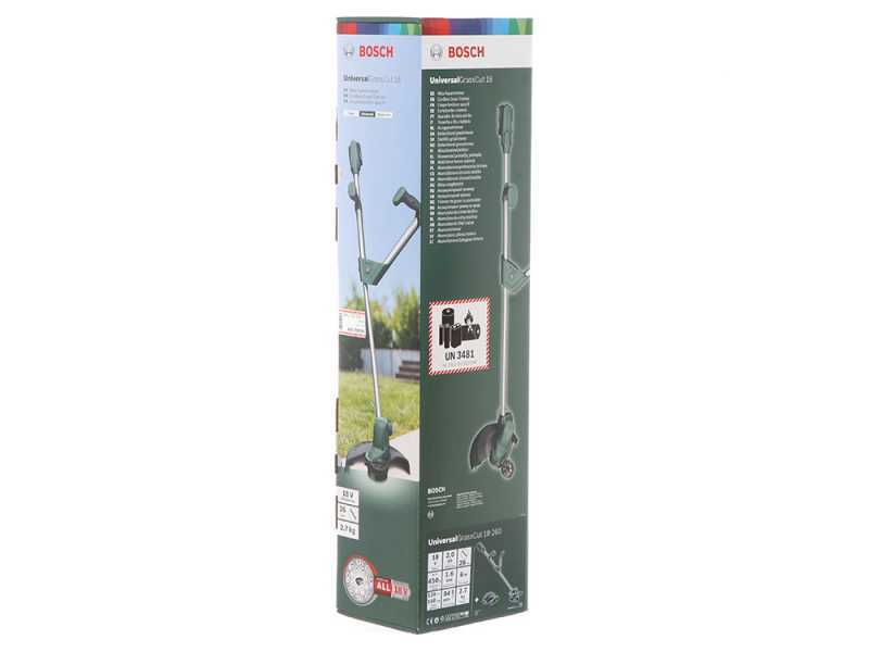 Bosch UniversalGrassCut 18-260 - Akku Motorsense - Trimmer - OHNE AKKU UND LADEGER&Auml;T
