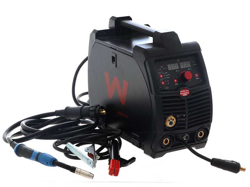 Inverter-Schwei&szlig;ger&auml;t Multiprocessing Awelco SMARTMIG 2000 - MIG-TIGLIFT -MMA - einphasig - GAS/NO GAS
