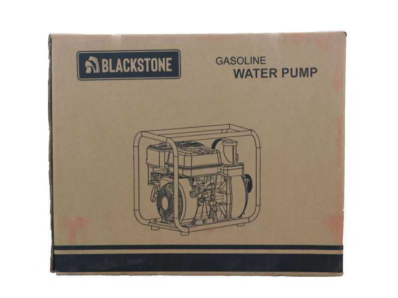 Benzin Wasserpumpe Blackstone LP80 EVO, Anschl&uuml;sse 80 mm - 3&quot;, selbstansaugend - 6,5 PS