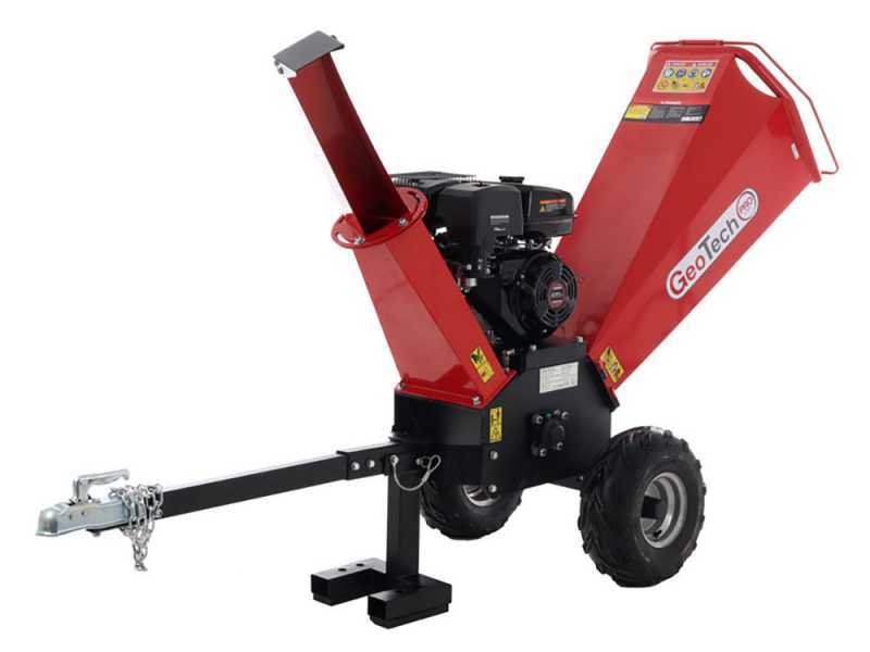 GeoTech Pro PCS 150L - Profi H&auml;cksler Schredder - Benzinmotor 15 PS