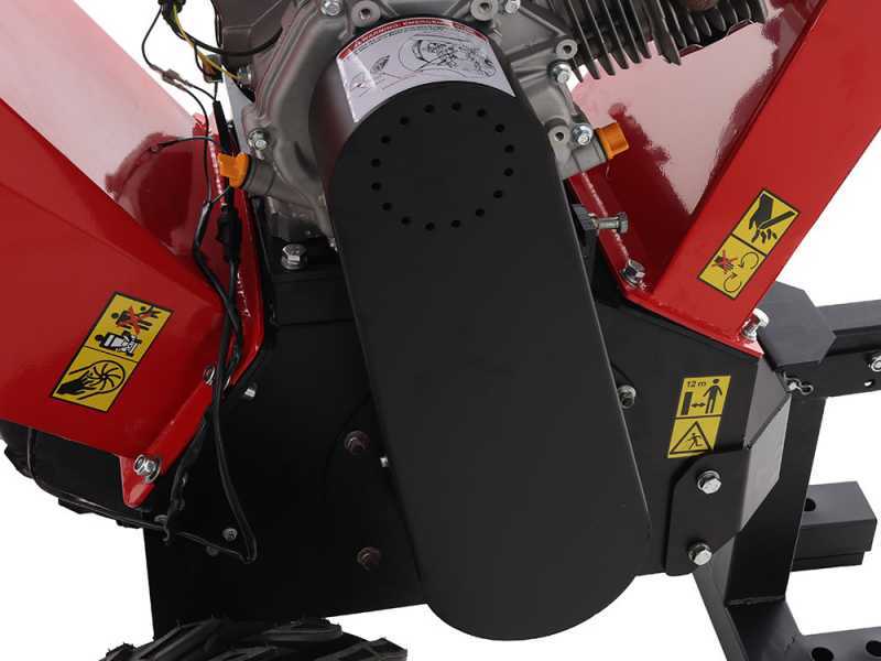 GeoTech Pro PCS 150L - Profi H&auml;cksler Schredder - Benzinmotor 15 PS