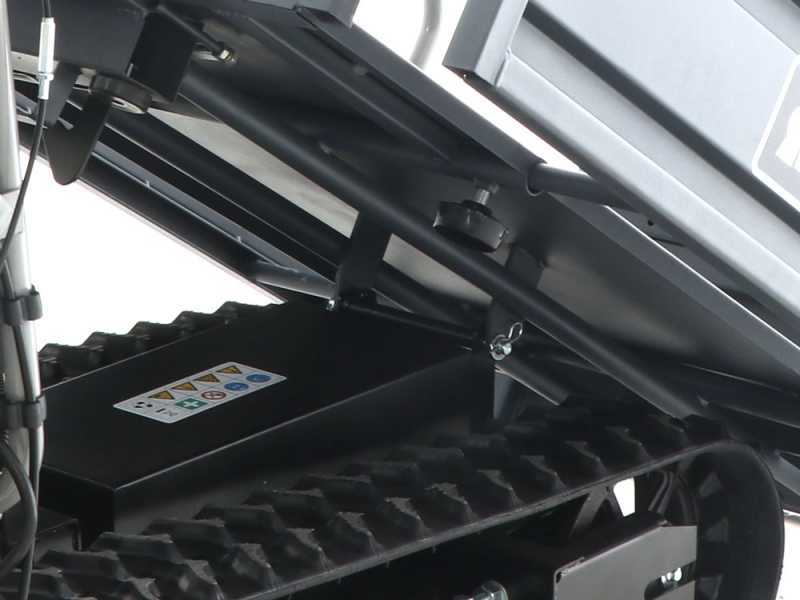 BlackStone TB 4500 E - Akku-Raupendumper mit ausziehbarer Mulde, LED-Beleuchtung