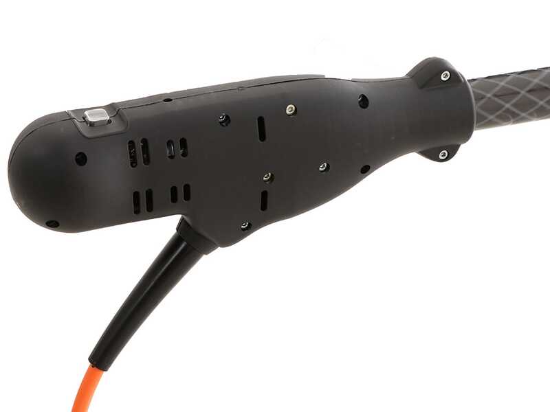 Castellari Fenix L V2 - Akku Olivenr&uuml;ttler Autobatterie mit Anschlusskabel - Teleskopschaft 230/320  cm