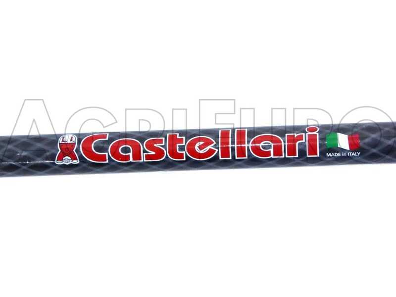 Castellari Fenix L V2 - Akku Olivenr&uuml;ttler Autobatterie mit Anschlusskabel - Teleskopschaft 230/320  cm