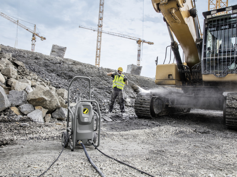 Kaltwasser Hochdruckreiniger K&auml;rcher HD 7/17 Cage - professionell K&auml;rcher Pro - Motor 2 - 400V - 4200 W