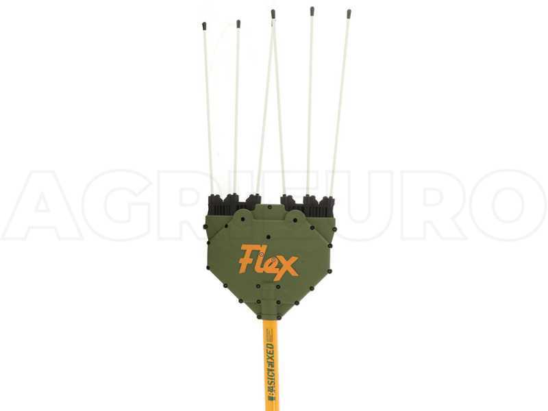 Elektrischer batteriebetriebener Olivenr&uuml;ttler Oliviero Flex Basic, Schaft aus Aluminium - 240 cm