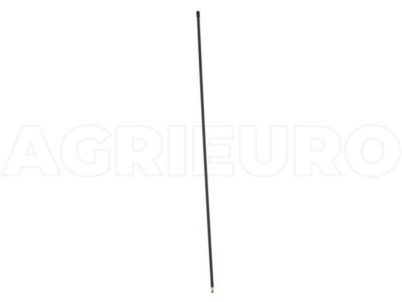 Schwarzer Schaft mit Schiebeventil f&uuml;r pneumatische Ger&auml;te - fest - aus leichtem Aluminium 200 cm