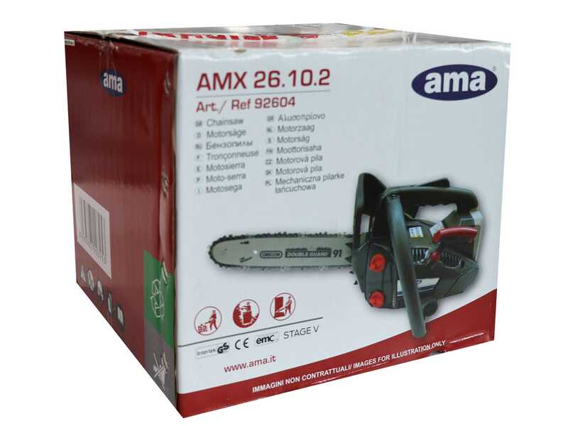 Kettens&auml;ge f&uuml;r das Beschneiden Amx 26.10 - Schwert Oregon 25 cm - Benzinmotor 1.2 PS