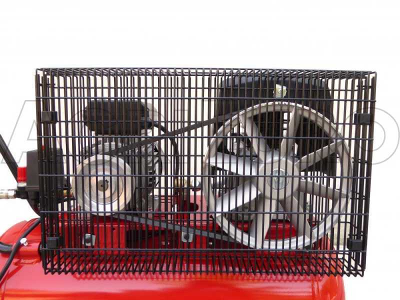 GeoTech-Pro BACP50-8-2 - Elektrischer Kompressor mit Riemenantrieb - Motor 2 PS - 50 l - Leistung 8 bar