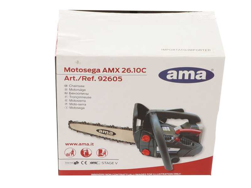 Kettens&auml;ge f&uuml;r das Beschneiden AMA AMX 26.10C - Carving Oregon 25 cm - Benzinmotor 1.2 PS
