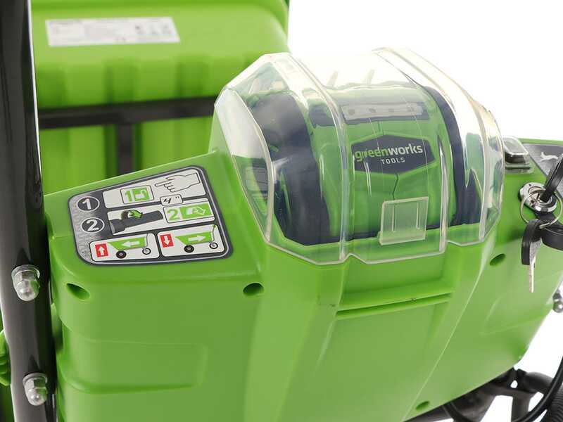 Greenworks G40GC Garden Cart 40V - Akku Schubkarre - Motorschubkarre - 1 Akku 4Ah/40V