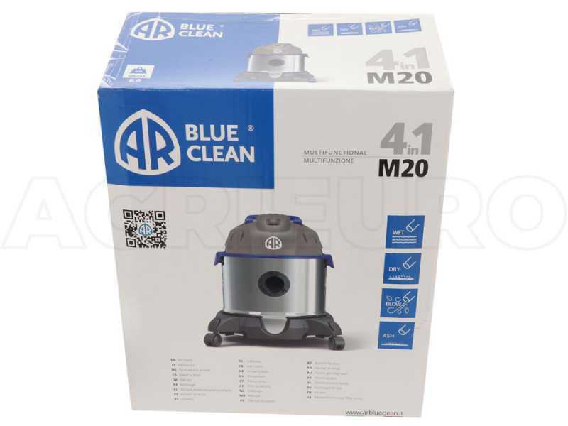 Mehrzweck-Staubsauger M20 (4 in 1)  Fl&uuml;ssigkeits- und Aschensauger, Blasfunktion