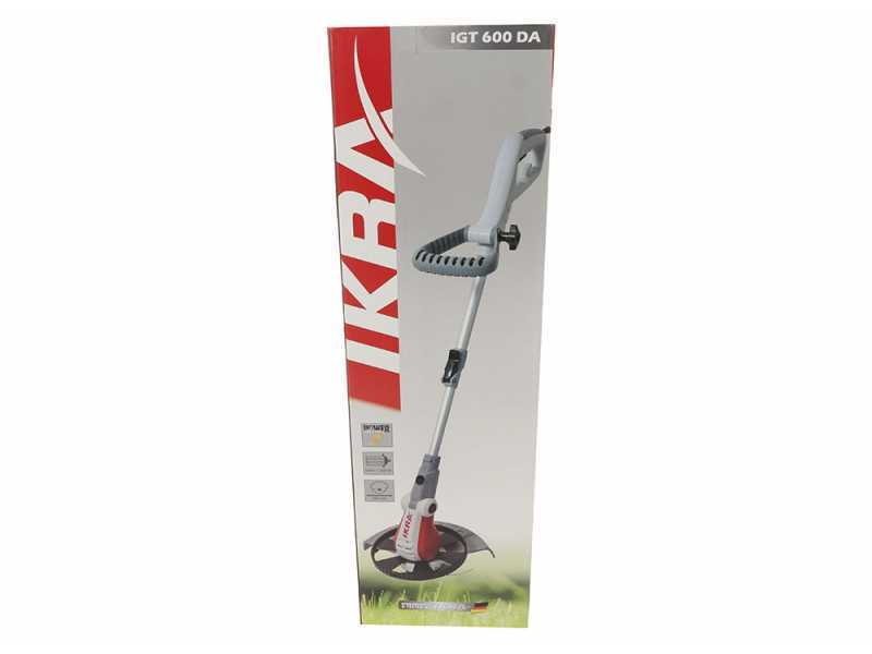 IKRA IGT 600 DA - Elektrischer Rasentrimmer - 600 Watt
