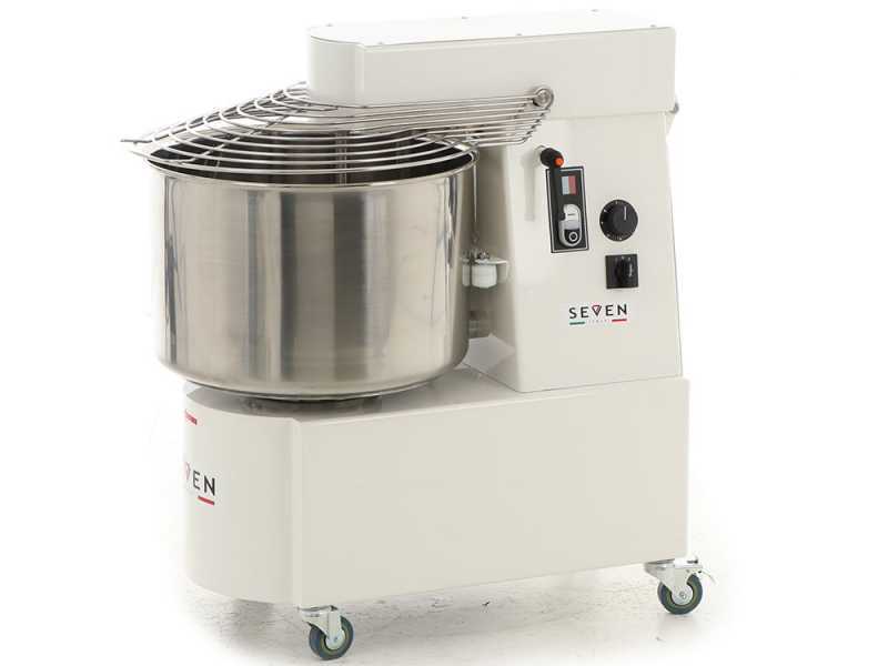 Spiralkneter Seven Italy GHR 50 2V - 230 V - mit R&auml;dern und Zeitschalter - 2 Geschwindigkeiten