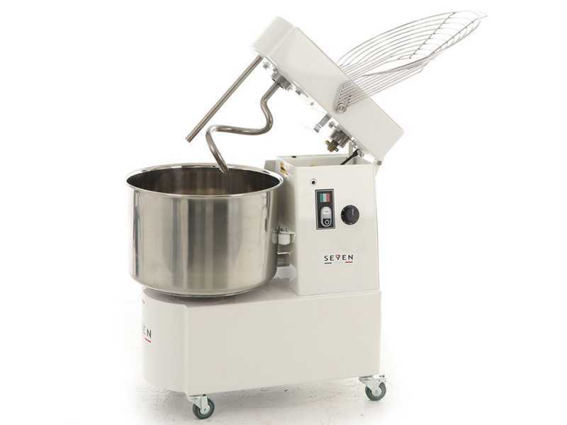 Spiralkneter Seven Italy GHR 50 - 230 V - mit R&auml;dern und Zeitschalter