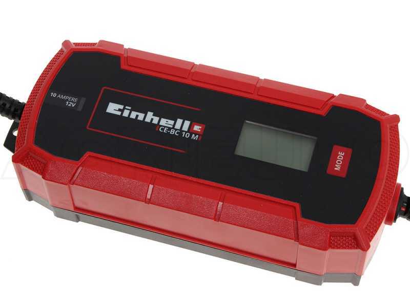 Einhell CE-BC 10 M - Automatisches Akkuladeger&auml;t - 12V - Batterien f&uuml;r Autos und Motorr&auml;der bis zu 200 A