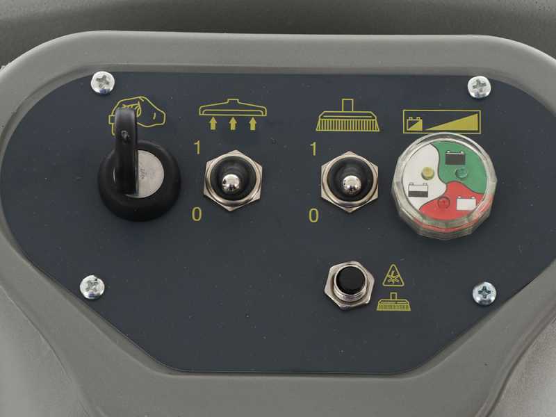 Akku Bodenreinigungsmaschine - Scheuersaugmaschine Fiorentini I 20 NEW - 2x(12v 110ah) - Arbeitsbreite 500 mm