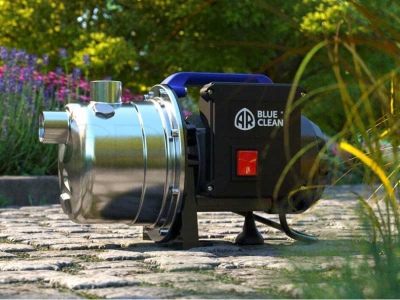 Selbstansaugende Gartenpumpe Annovi &amp; Reverberi  ARGP800X- Maschinenk&ouml;rper aus Edelstahl - Leistung 800 W