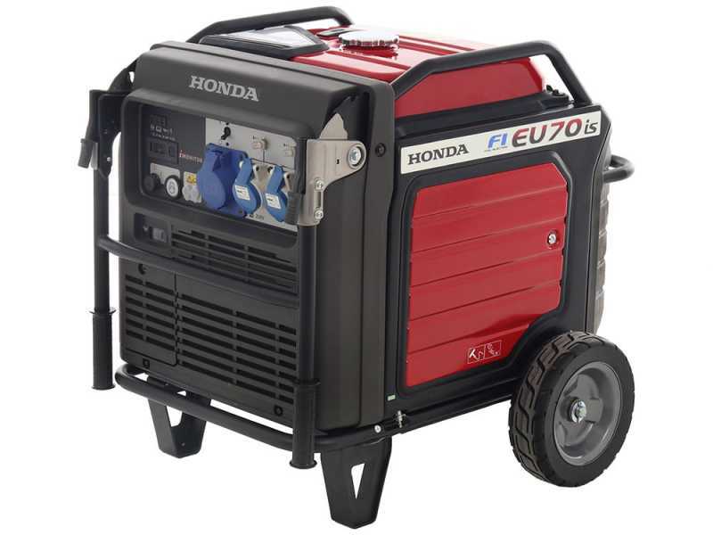 Honda EU70is - Inverter Stromerzeuger 230V - 7 kW - leise - mit R&auml;dern