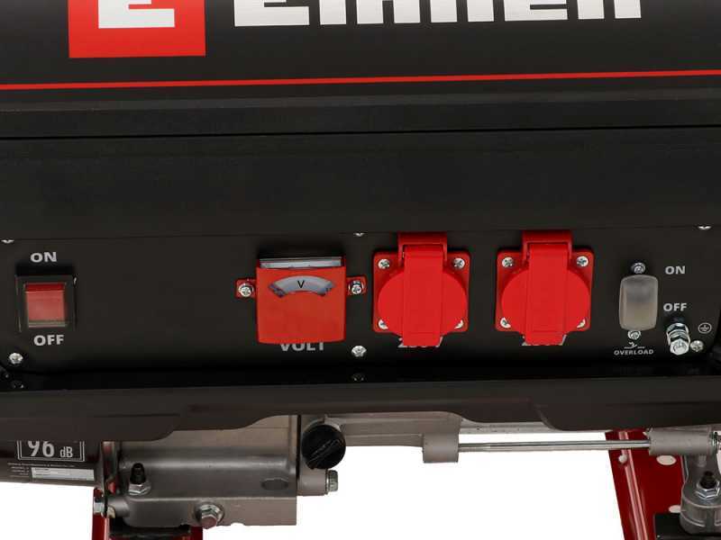 Einhell TC-PG 35/E5 - Benzin-Stromerzeuger auf R&auml;dern mit AVR-Regelung 3.1 kW - Dauerleistung 2.6 kW - 230V