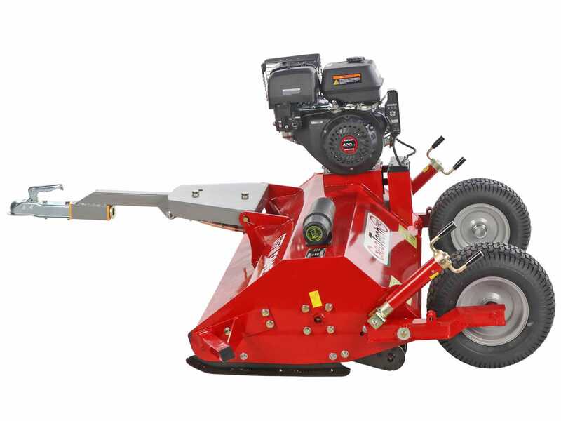 GeoTech Pro GTFM 120 LE - Mulcher mit Benzinmotor f&uuml;r Quad - Loncin G420FD