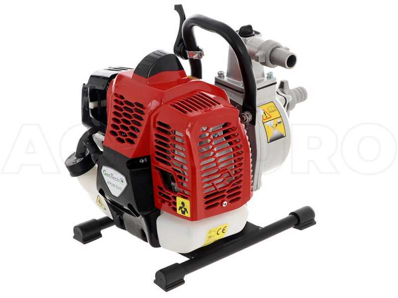 GEOTECH WP240 EVO Benzin-Motorpumpe - 25 mm Anschl&uuml;sse