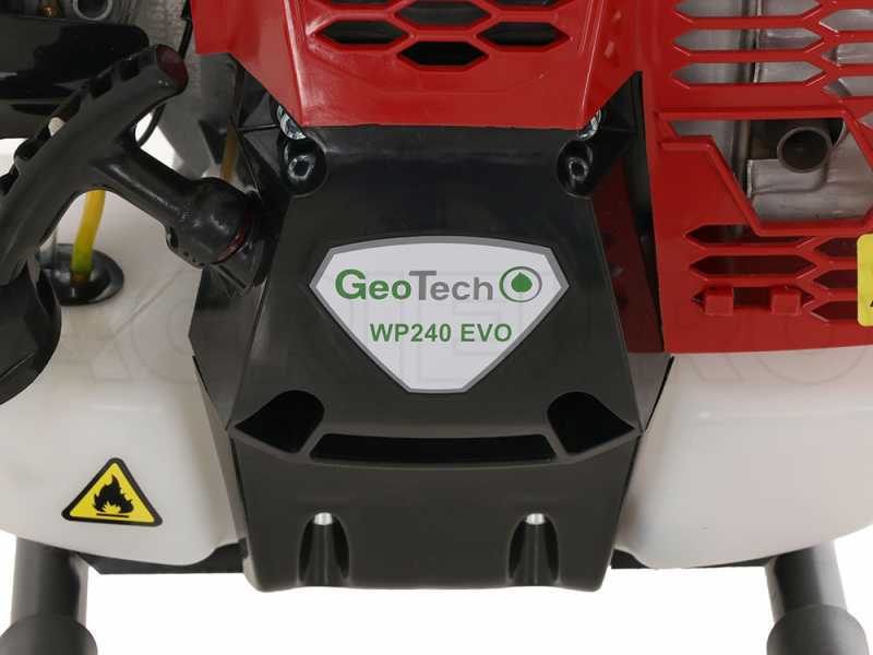 GEOTECH WP240 EVO Benzin-Motorpumpe - 25 mm Anschl&uuml;sse