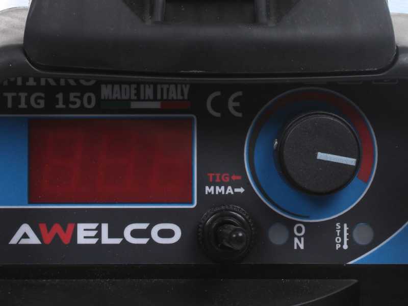 Inverter Elektrode Schwei&szlig;ger&auml;t MMA-TIG  Awelco Mikrotig 150