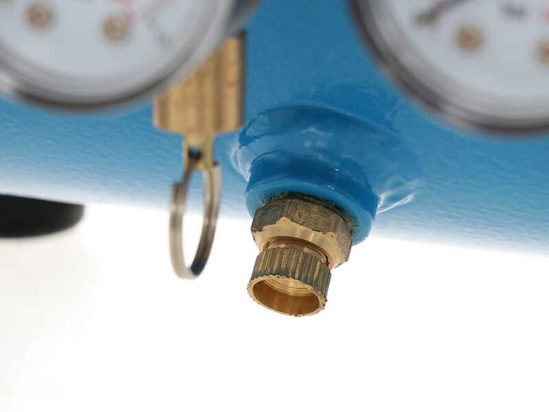 ABAC START SILENT OS20P - Schallged&auml;mpfter, &ouml;lfreier, einphasiger elektrischer Luftkompressor - Motor 2 PS - 6 l