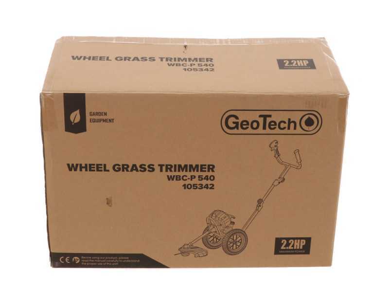 GeoTech WBC-P 540 - Benzin Rasentrimmer zum Schieben