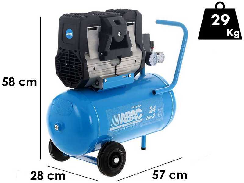 Abac Pole Position OS20P - Leiser elektrischer Kompressor