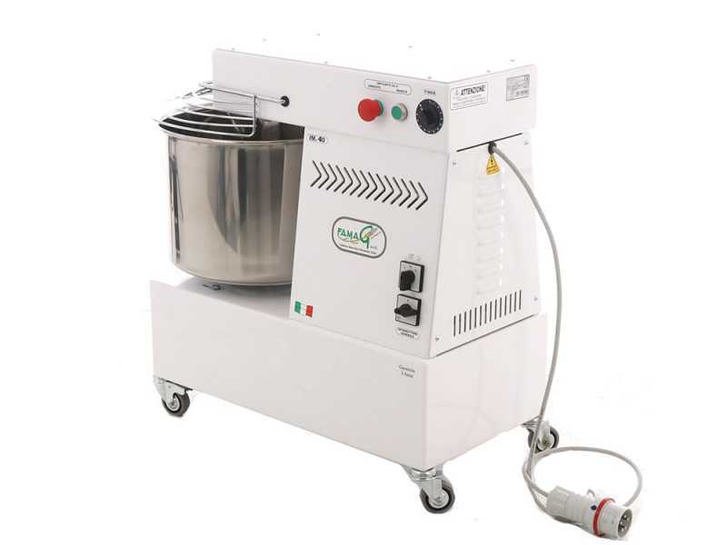 Professioneller Spiralkneter Famag IM 40 - 400V - 2 Geschwindigkeiten - 38 kg