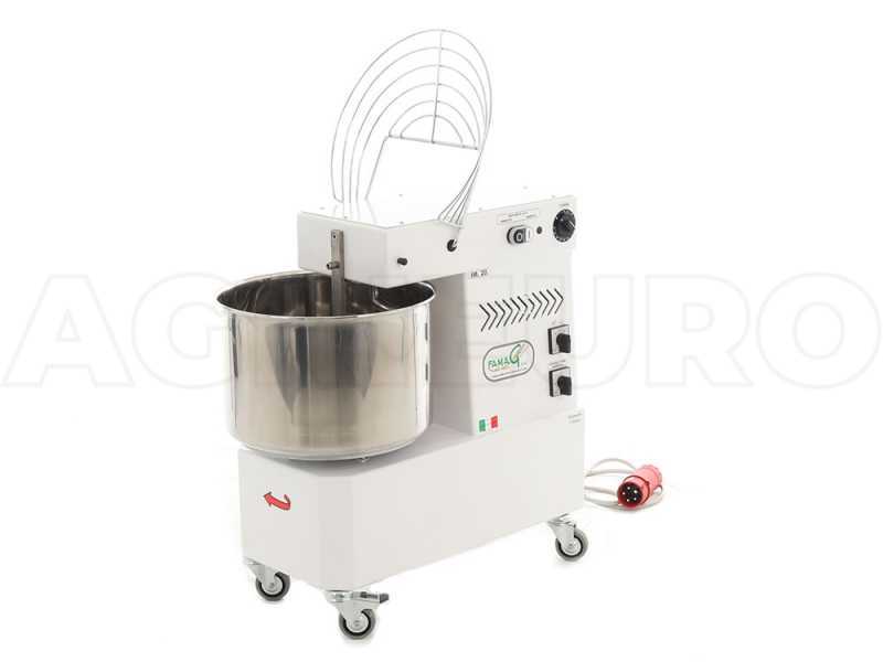 Spiralkneter Famag IM20 - 400V - 2 Geschwindigkeiten - 18 KG