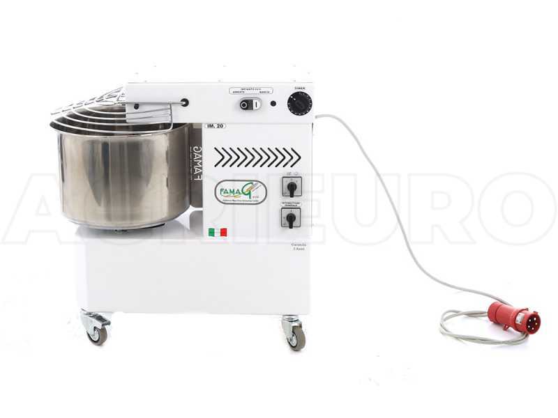 Spiralkneter Famag IM20 - 400V - 2 Geschwindigkeiten - 18 KG