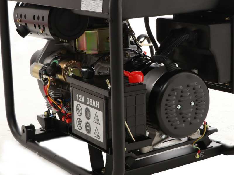 Blackstone OFB 6000 D-ES - Diesel-Stromerzeuger mit AVR-Regelung 5.3 kW - Dauerleistung 5.3 kW einphasig