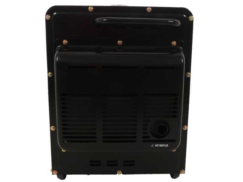 Blackstone SGB 8500 D-ES - Leiser Diesel-Stromerzeuger mit AVR-Regelung 6.3 kW - Dauerleistung 6 kW 230V + ATS