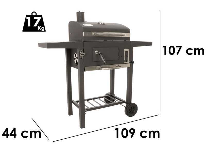 Royal Food CB1450 Small - Kohlegrill - klein - Kochfl&auml;che 1400 qcm