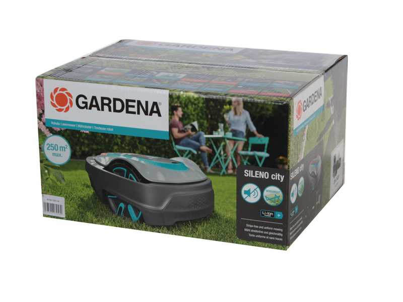 M&auml;hroboter Gardena SILENO city 250 - mit Begrenzungskabel