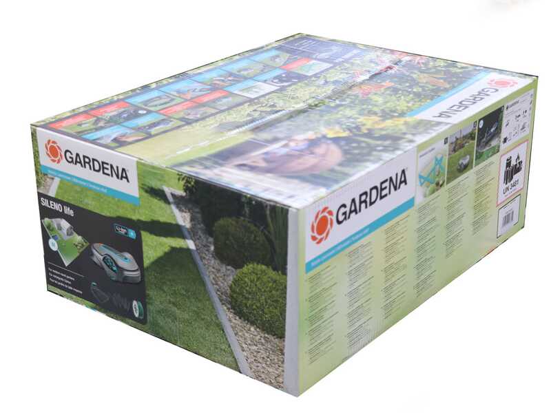 Gardena SILENO life 1250 - M&auml;hroboter mit Begrenzungskabel und Li-Io Akku