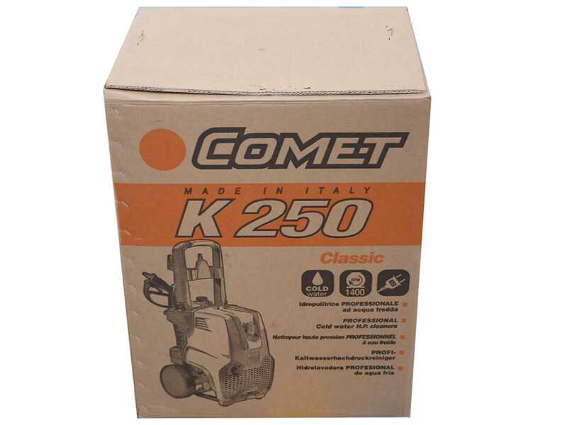 Comet K 250 15/170 TSR Classic - Profi-Kaltwasser-Hochdruckreiniger - 170 bar - 900 l/h