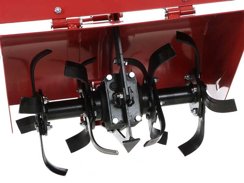 Einachsschlepper GeoTech Pro MCT 650 mit Loncin Benzin Verbrennungsmotor, 196cc - 6.5 PS