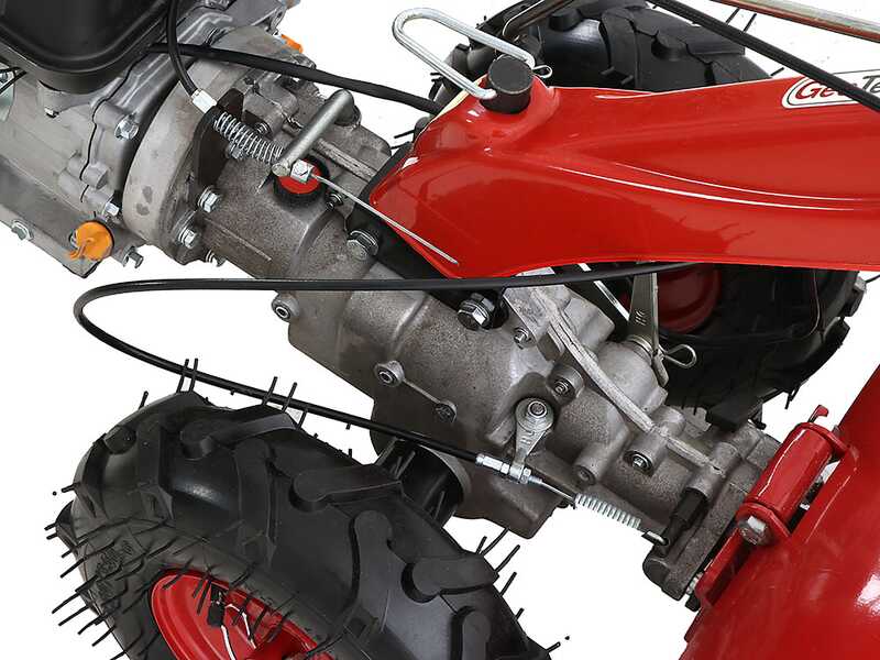 Einachsschlepper GeoTech Pro MCT 650 mit Loncin Benzin Verbrennungsmotor, 196cc - 6.5 PS