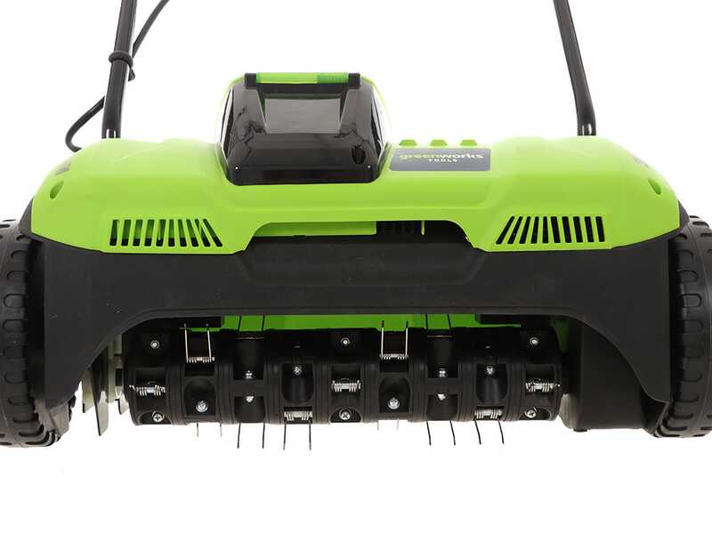 Greenworks G40DT35 - Akku-Ver&shy;ti&shy;ku&shy;tie&shy;rer - OHNE AKKU UND LADEGER&Auml;T