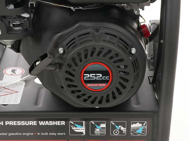 Benzin Hochdruckreiniger  Lavor Thermic 9L - Loncin LC175F-2 Benzin Motor - 9 PS